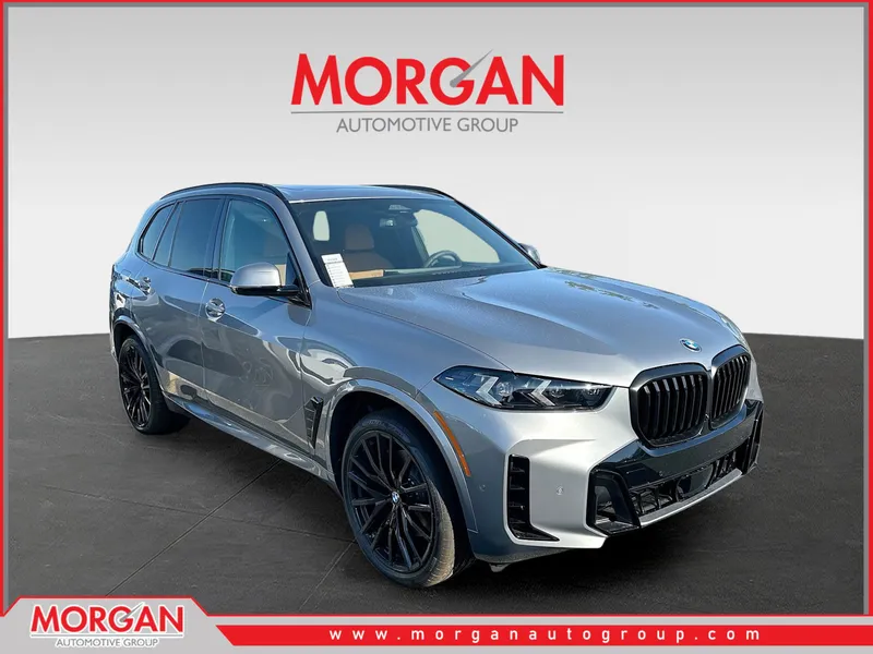 2026 BMW X5 sDrive40i in Gray — front three-quarter view