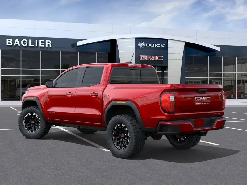 2026 GMC Canyon — rear three-quarter view
