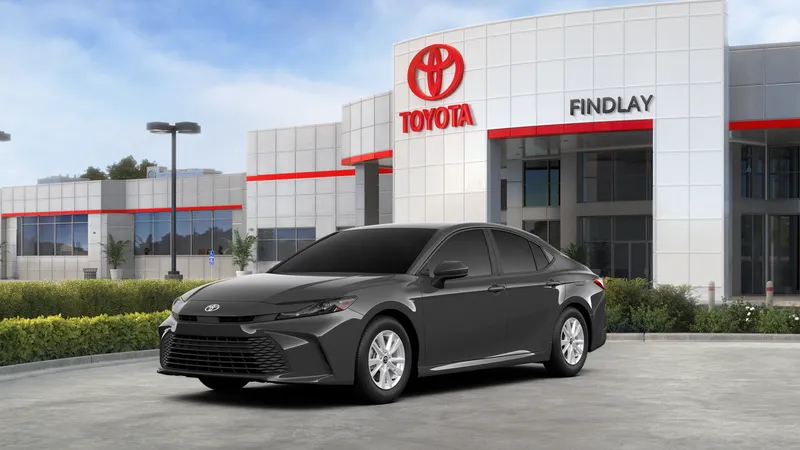 2026 Toyota Camry LE AWD in Underground — front three-quarter view