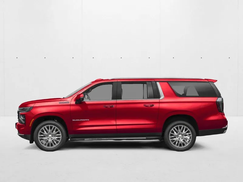 2026 Chevrolet Suburban — rear three-quarter view