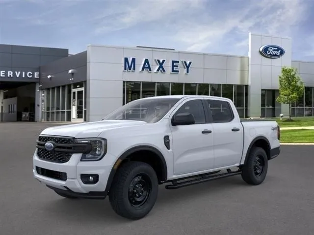 2026 Ford Ranger XL in Oxford White — front three-quarter view