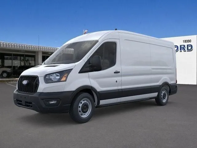 2026 Ford Transit-250 Base in Oxford White — front three-quarter view