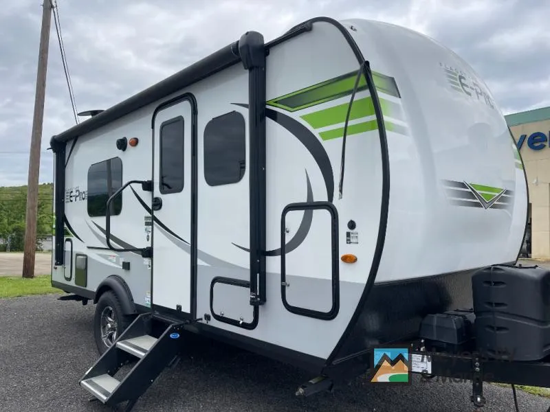 2021 Forest River RV Flagstaff E-PRO — front three-quarter view