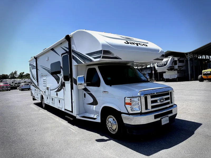 2021 Jayco Greyhawk — front three-quarter view
