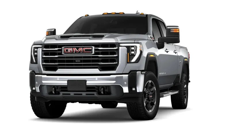 2026 GMC Sierra 2500 HD SLT — front three-quarter view