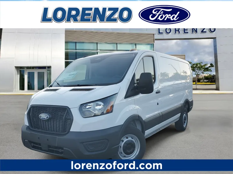 2026 Ford Transit Cargo Van Cargo Van in Oxford White — front three-quarter view