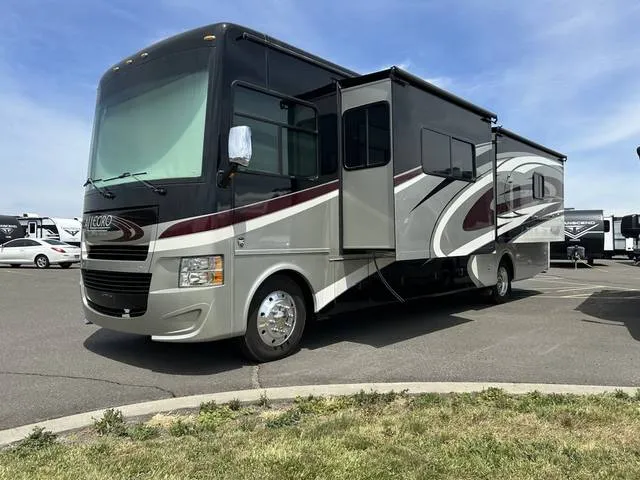 2016 Tiffin Motorhomes 34PA — front three-quarter view
