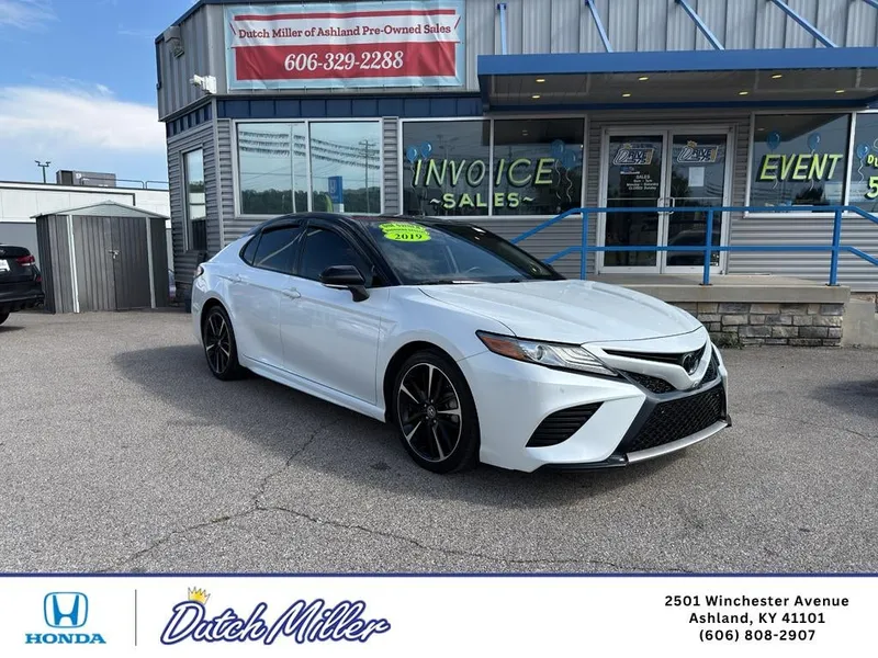 2019 Toyota Camry XSE V6 in Other — front three-quarter view