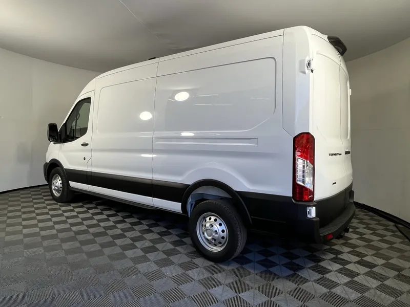 2026 Ford Transit Cargo Van — rear three-quarter view
