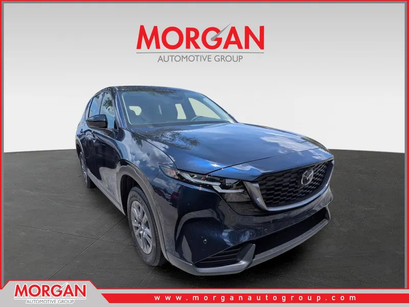 2026 Mazda CX-5 2.5 S Select in Navy Blue Mica — front three-quarter view