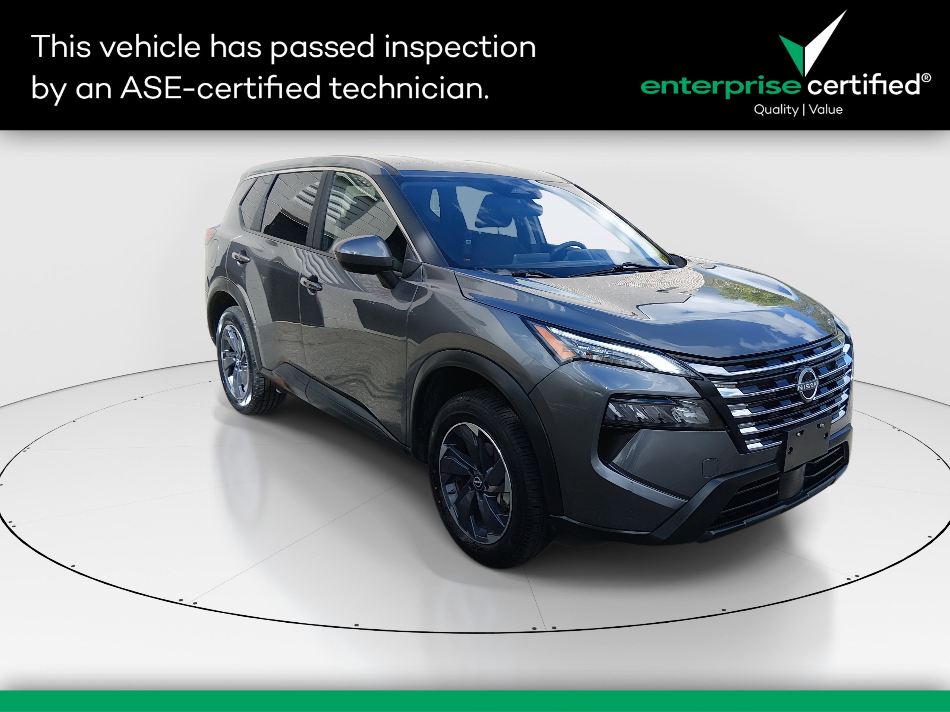 2024 Nissan Rogue FWD SV — front three-quarter view
