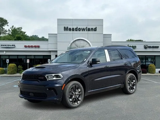 2026 Dodge Durango GT Plus in Night Moves Exterior Paint — front three-quarter view