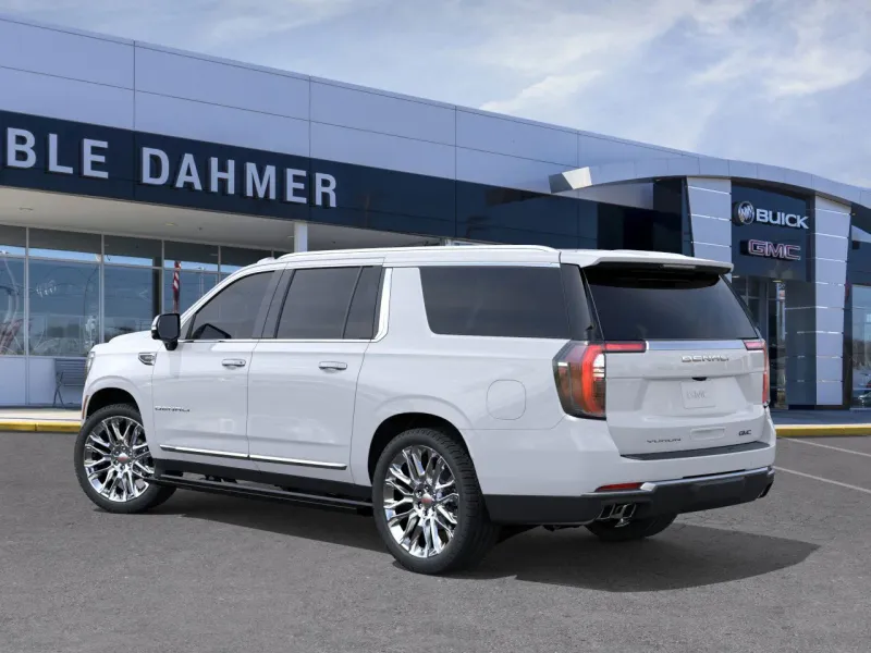 2026 GMC Yukon XL — rear three-quarter view