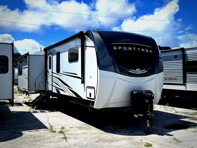 2026 Venture RV SportTrek Touring Edition — front three-quarter view