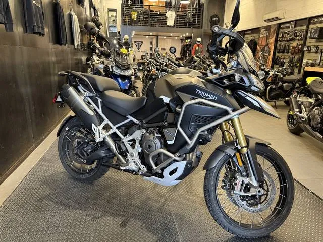 2024 Triumph 1200 RALLY EXPLORER — front three-quarter view