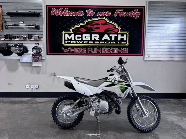 2026 Kawasaki KLX®110R — front three-quarter view