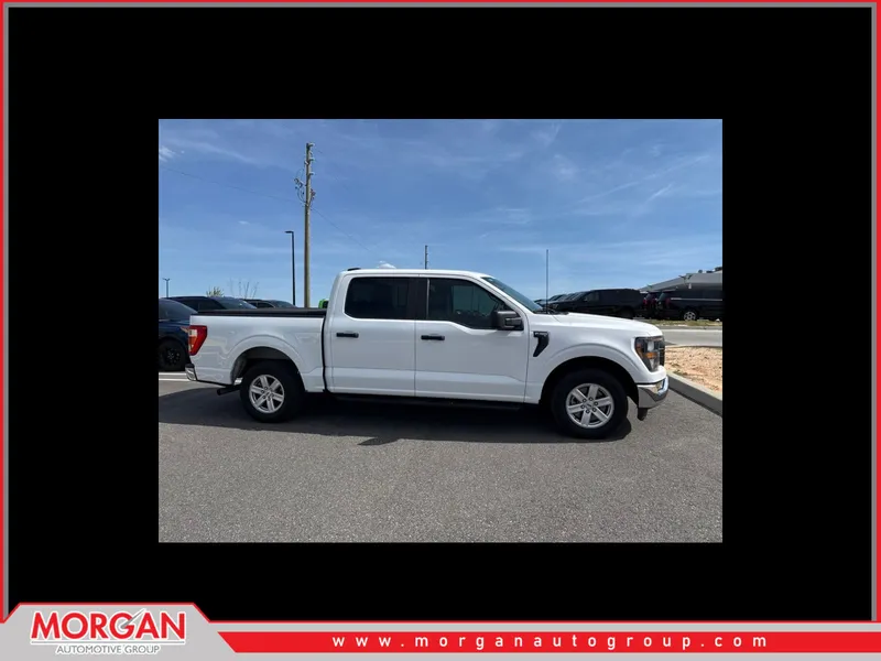 2023 Ford F-150 XL in White — front three-quarter view