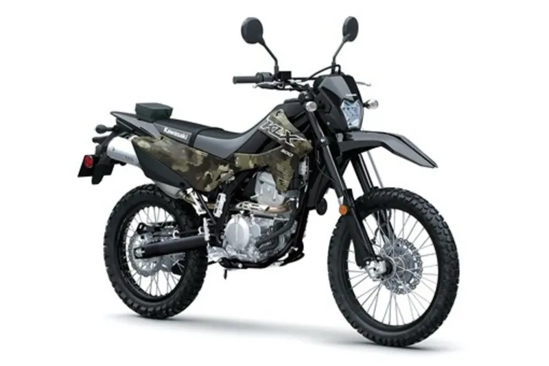 2026 Kawasaki KLX300 — front three-quarter view
