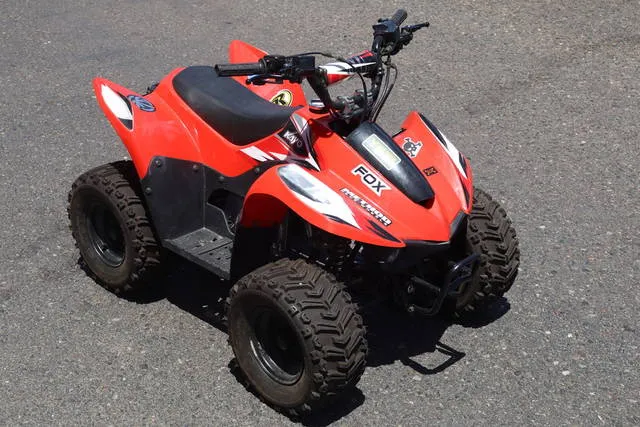 2021 Kayo 70 Fox — front three-quarter view