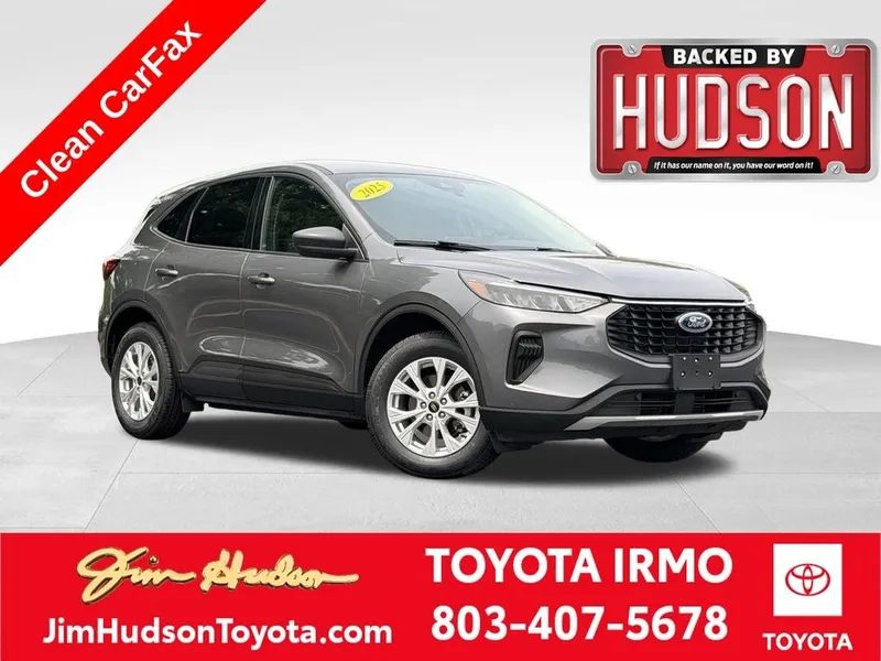 2025 Ford Escape Active in Carbonized Gray Metallic — front three-quarter view