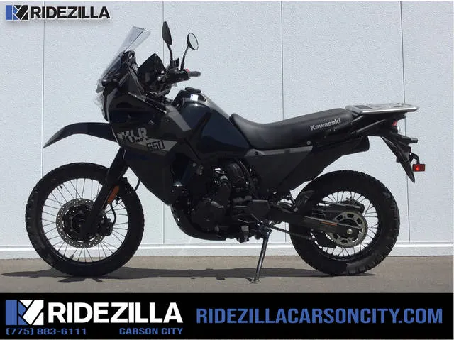 2026 Kawasaki KLR®650 ABS — front three-quarter view