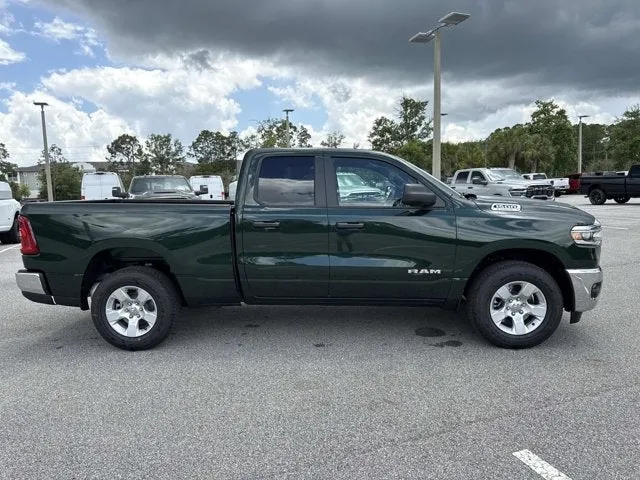 2026 RAM 1500 Big Horn in Serrano Green Metallic — front three-quarter view