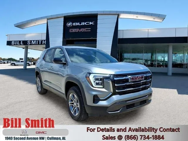 2026 GMC Terrain Elevation in Sterling Metallic — front three-quarter view