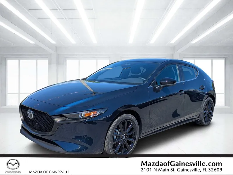 2026 Mazda Mazda3 3 2.5 S Select Sport Base in Blue — front three-quarter view