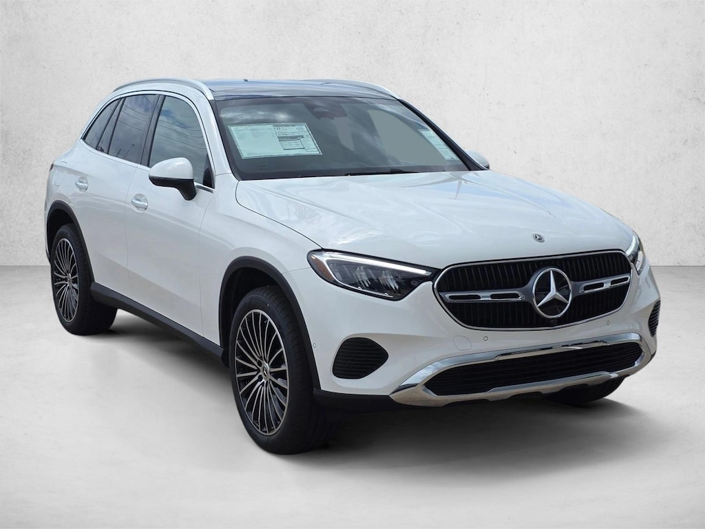 2026 Mercedes-Benz GLC 300 GLC 300 SUV in Polar White — front three-quarter view