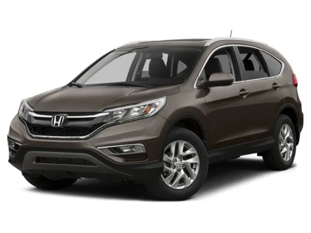 2015 Honda CR-V EX-L in Blue — front three-quarter view