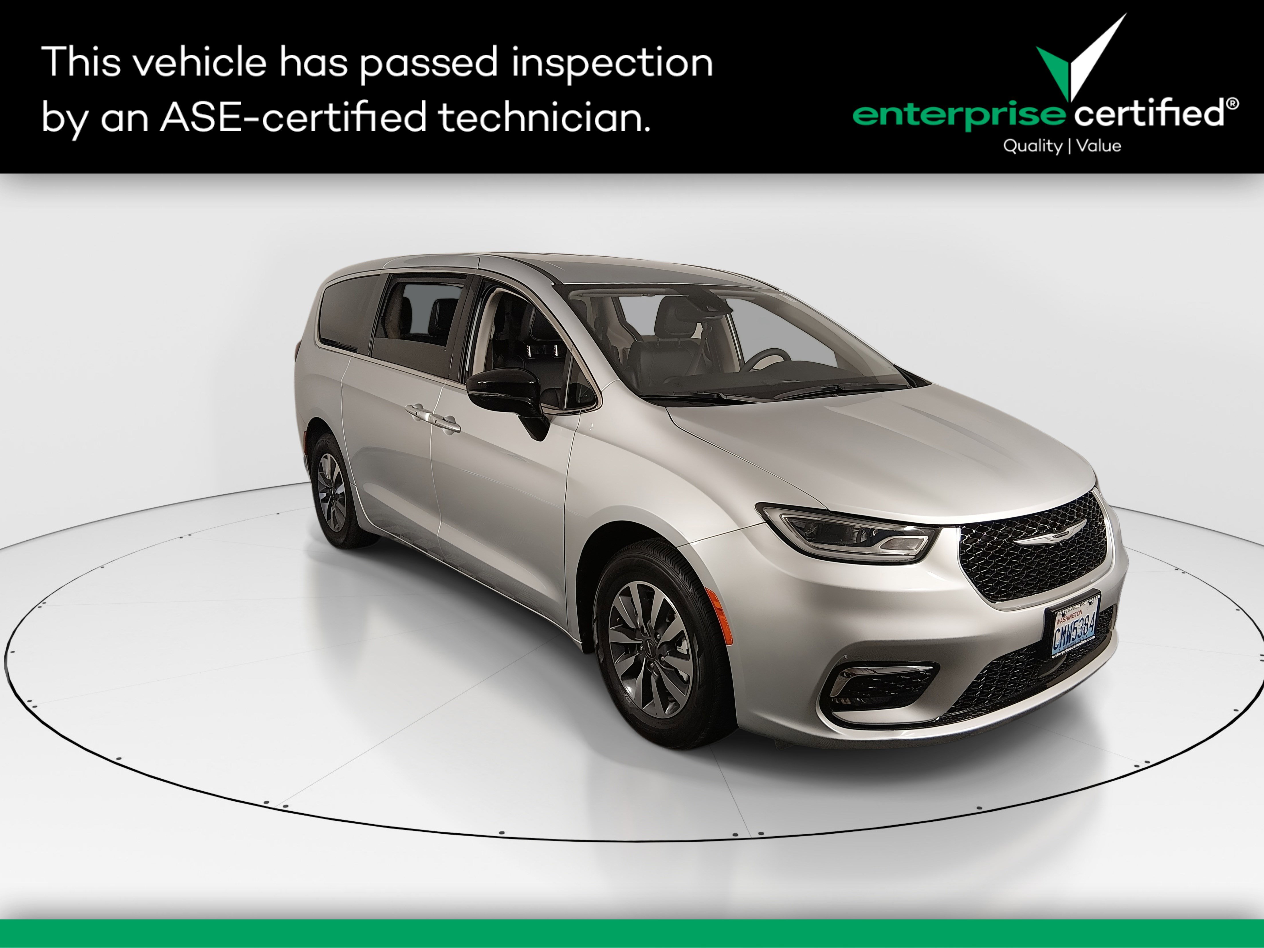 2024 Chrysler Pacifica Hybrid Select FWD — front three-quarter view