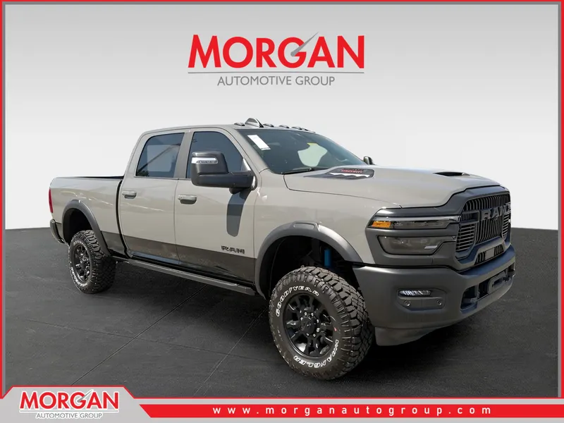2026 Ram 2500 Power Wagon in White — front three-quarter view
