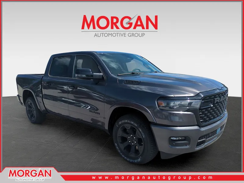 2026 Ram 1500 Big Horn/Lone Star in Gray — front three-quarter view