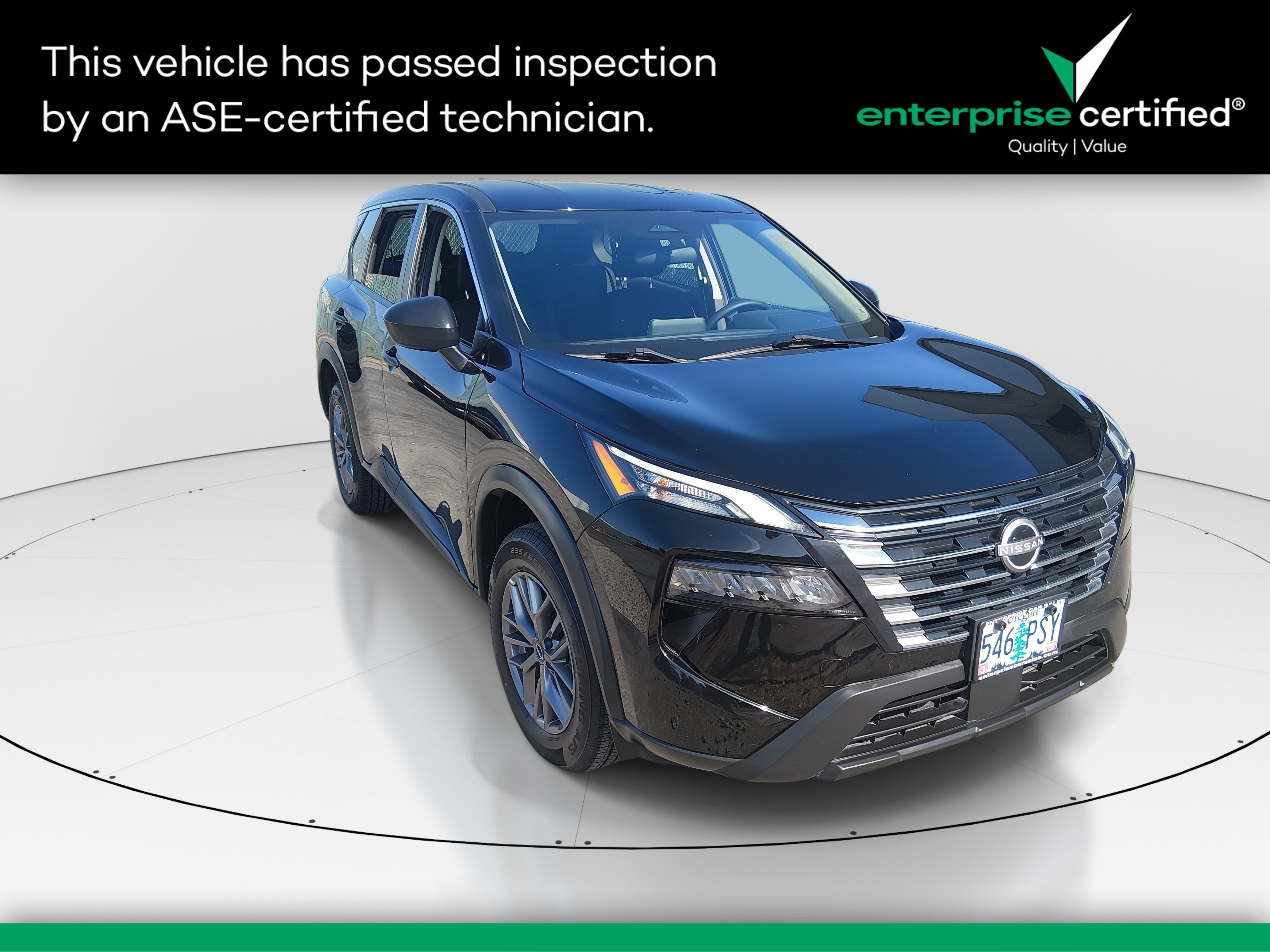 2024 Nissan Rogue AWD S — front three-quarter view