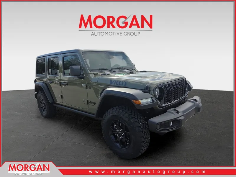 2026 Jeep Wrangler Willys — front three-quarter view
