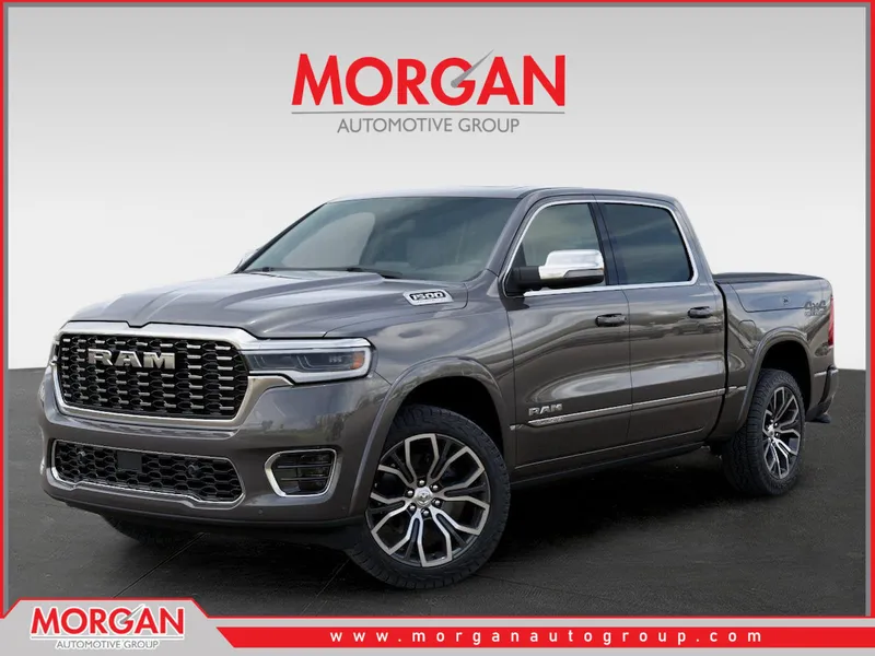 2026 Ram 1500 Tungsten in Gray — front three-quarter view