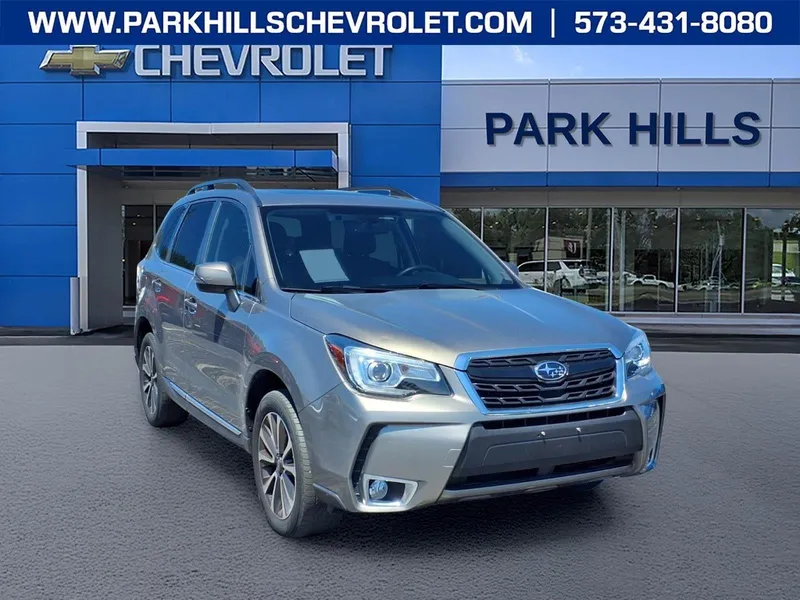 2018 Subaru Forester 2.0XT Touring in Brown — front three-quarter view