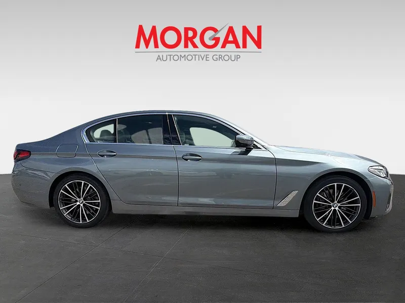 2021 BMW 5 Series — side profile view