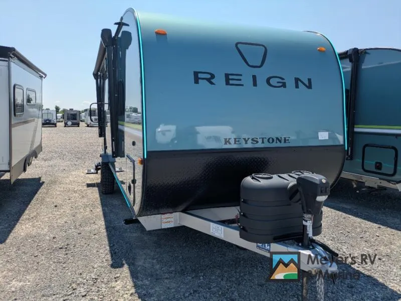 2026 Keystone RV Reign 19RK — front three-quarter view