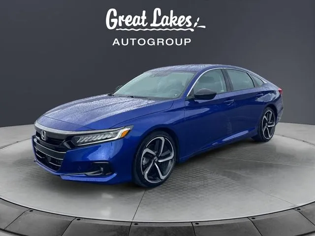 2022 Honda Accord Sport Special Edition in Still Night Pearl — front three-quarter view