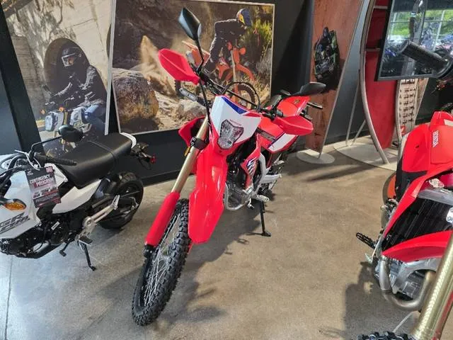 2025 Honda® CRF300L ABS — front three-quarter view