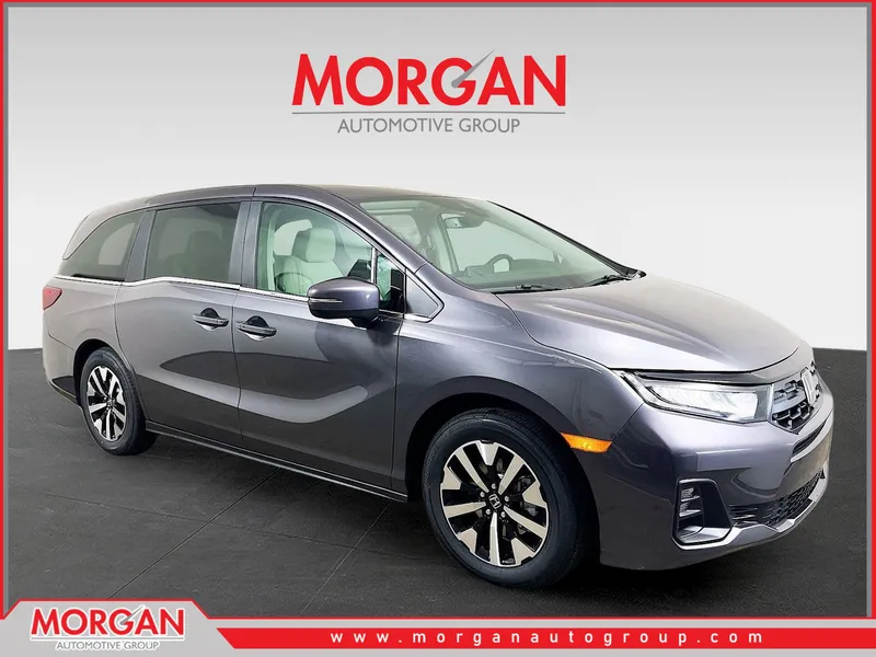 2026 Honda Odyssey EX-L in Gray — front three-quarter view