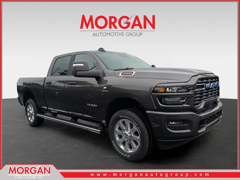 2026 Ram 2500 Big Horn in Gray — front three-quarter view