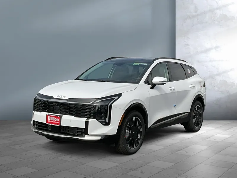 2026 Kia Sportage — front three-quarter view