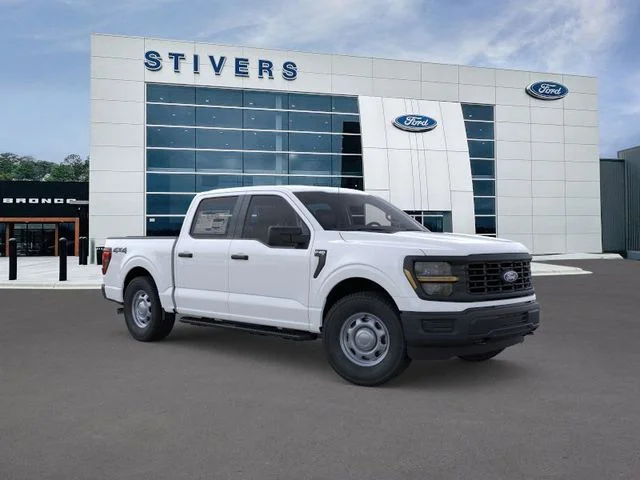 2026 Ford F-150 XL in White — front three-quarter view