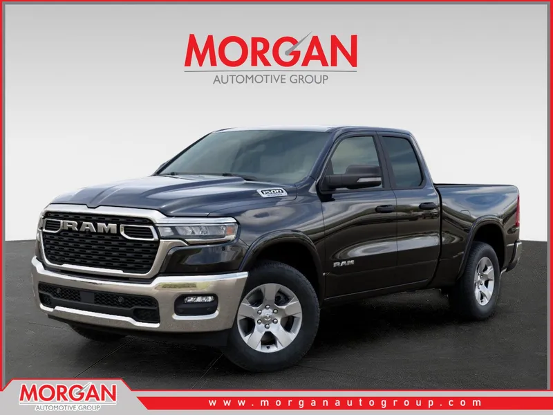 2026 Ram 1500 Big Horn/Lone Star in Black — front three-quarter view