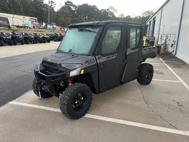 2026 Polaris® Ranger Crew XP 1000 EPS NorthStar Trail Boss Heavy Metal — front three-quarter view