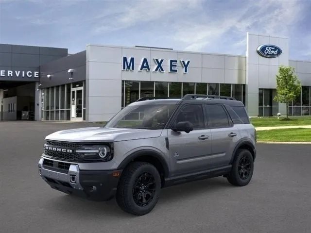 2026 Ford Bronco Sport Outer Banks® in Carbonized Gray Metallic — front three-quarter view