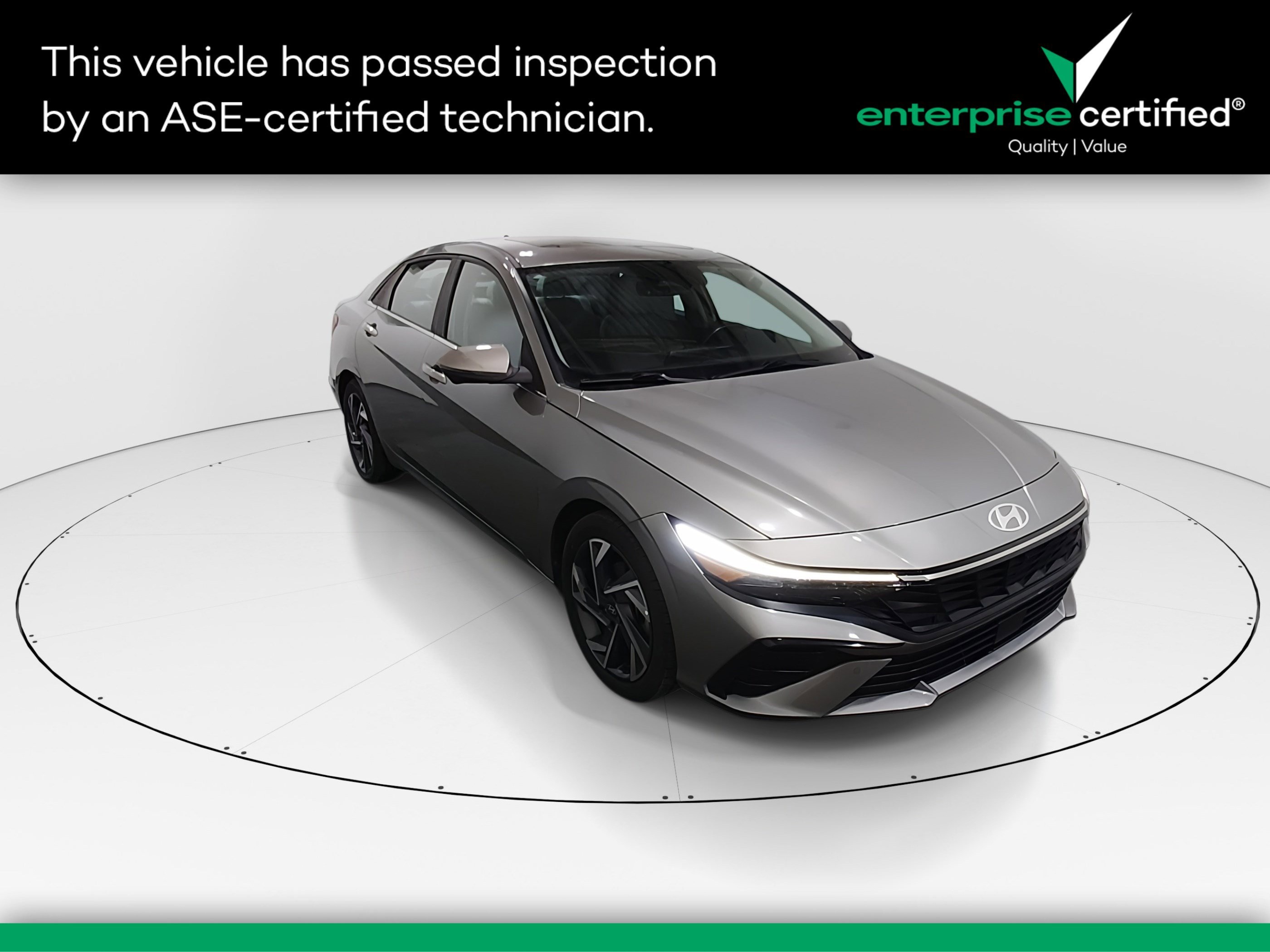 2024 Hyundai Elantra Limited IVT — front three-quarter view