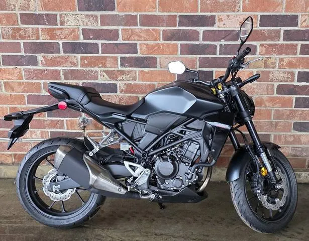 2026 Honda® CB300R — front three-quarter view